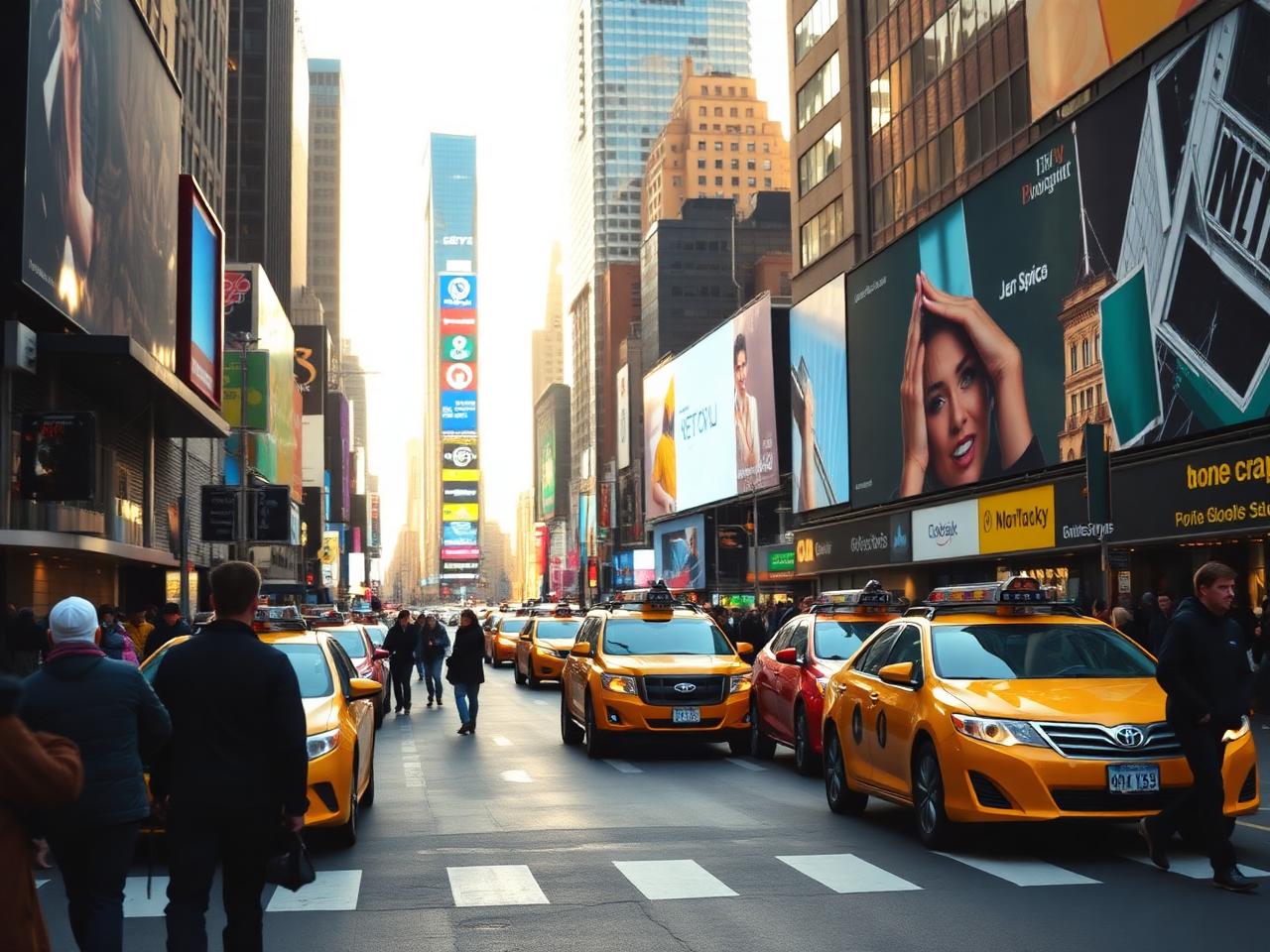 Tourists in New York